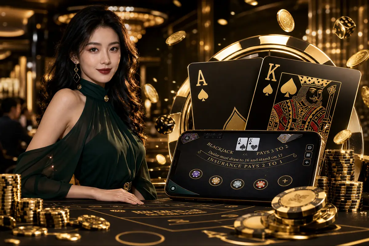 kaki21 Casino suasana meja permainan langsung